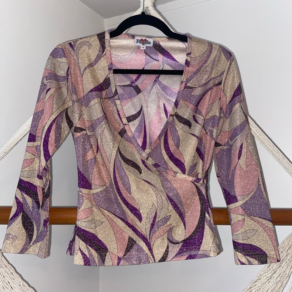 Groovy psychedelic blouse